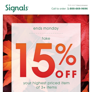 Ends Soon: 15% Off!