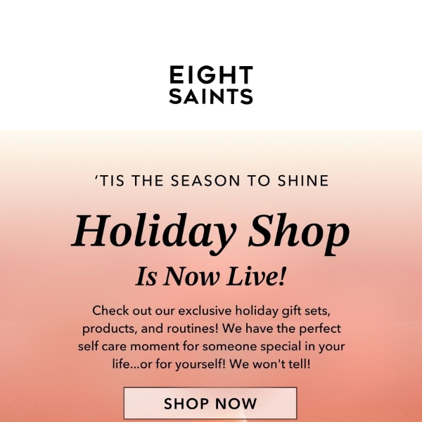 It's Here! Our Holiday Shop is LIVE! 🎁