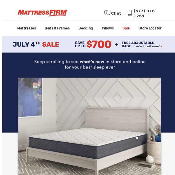 Celebrate Fri-yay: NEW arrivals exclusively at Mattress Firm 🎉