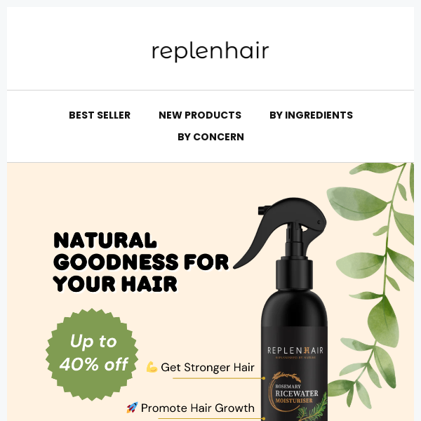 Replen Hair, Exclusive Deal: 40% OFF – Your Hair Deserves It!