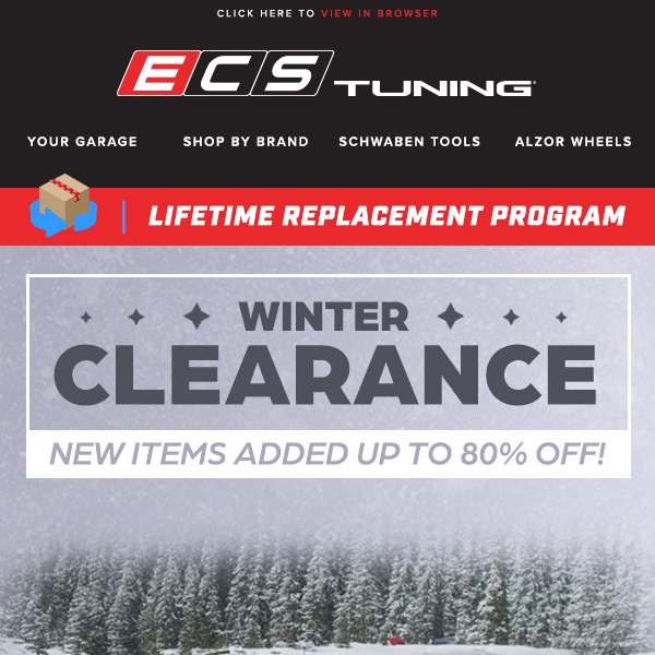 Up To 80% Off + New Items Added - Winter Clearance