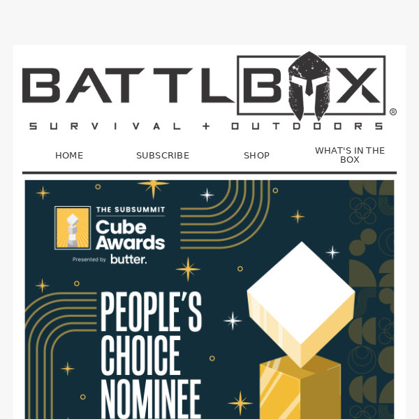 BattlBox People's Choice Award 🏆