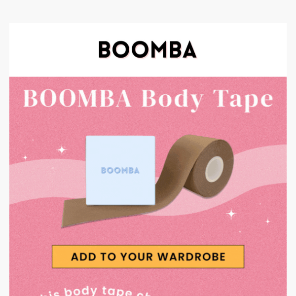 BOOMBA Body Tape