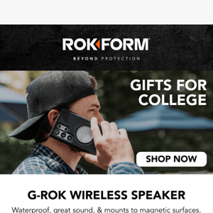 Student Essential Gifts: G-ROK Speaker, MagSafe® Sport Ring