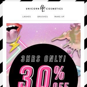 💖 Don't miss out! 30% off for 3 hours. 💖