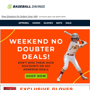 Weekend No-Doubter Deals!