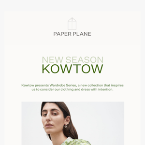 New season Kowtow 💚