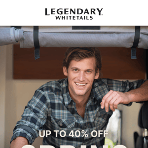 Clean Up with 40% Off