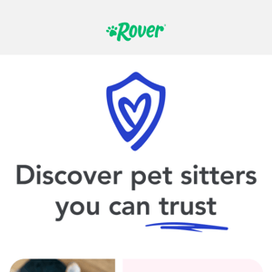 Trust is key when booking a pet sitter