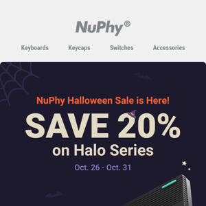 Save 20% on Halo Series This Halloween!