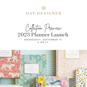 📣 2023 Planner Preview  📣