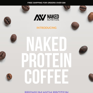 💪 NEW! Naked Protein Coffee ☕ (+20% off for one week)