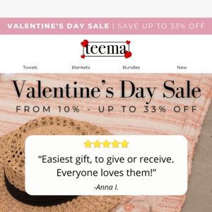 Give The Gift Of Teema This Valentine's Day 💝 Now On Sale 🎉