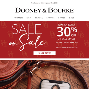Dooney & Bourke Friends and Family Sale 30% Off