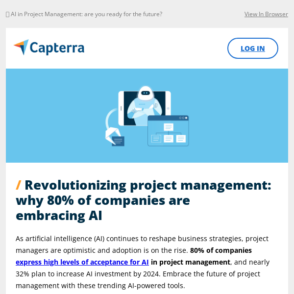 Unlock AI's power in your project planning