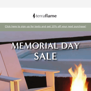 Memorial Day SALE - Summer starts here! 🔥