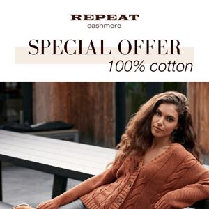 Special Offer: Pure Cotton knits