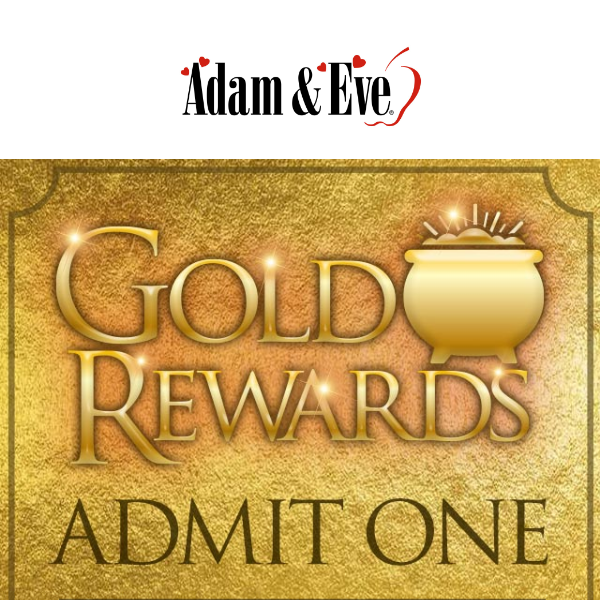 Your rewards are here! 🎟️ Golden Ticket inside