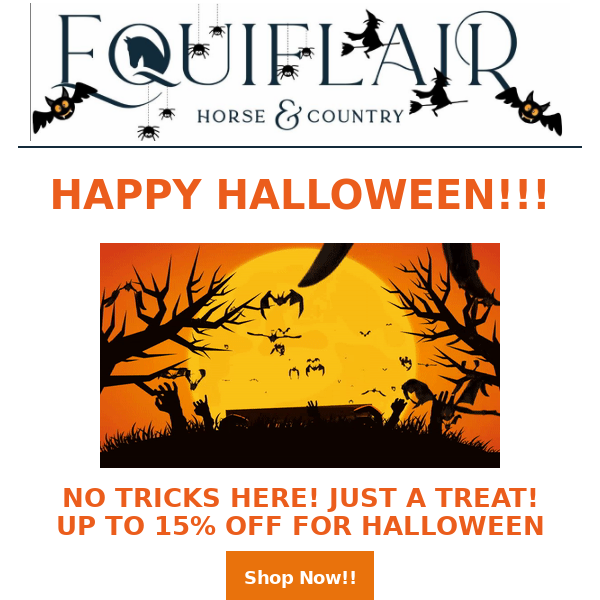 Hi, Equiflair Saddlery Happy Halloween From Equiflair 🎃