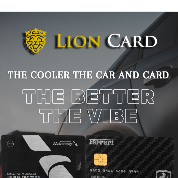 Discover Our Metal Card Car limited Series 🏎️💨