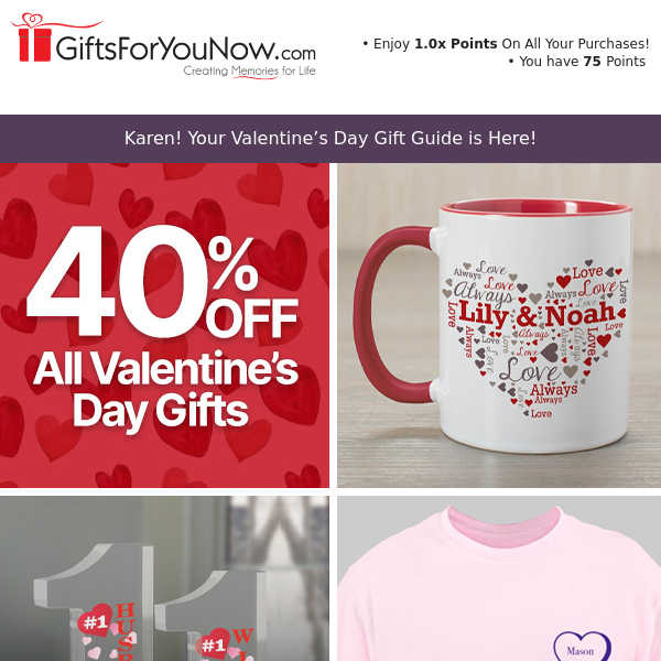 😍40% Off Valentine's Day Gifts | Fall in Love With These Savings