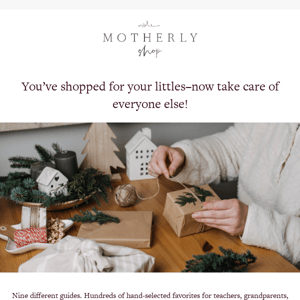 The 2023 Motherly holiday gift guides for everyone in your life 💜