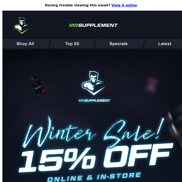 ❄️15% Storewide Winter Sale On Now❄️
