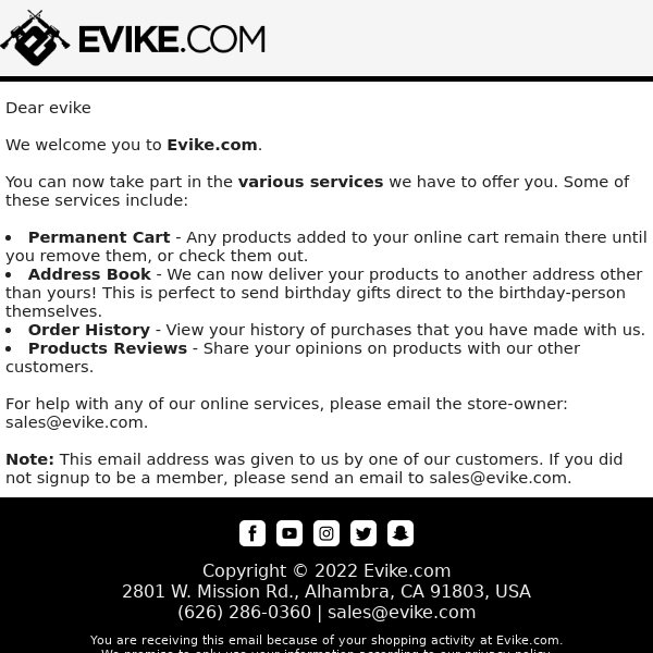 Welcome to Evike.com