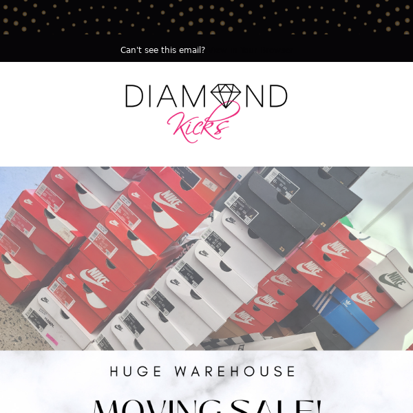 Warehouse Moving SALE!