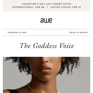 The Goddess Voice: Let’s talk love languages