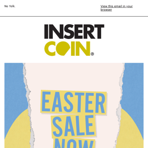EASTER SALE NOW LIVE!