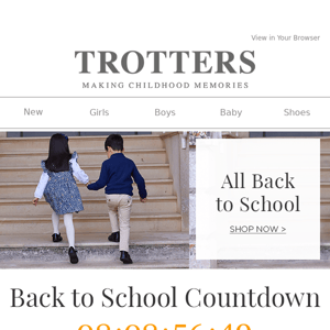 Back to School Countdown