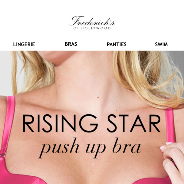 NEW! The Rising Star Push Up Bra 💖 - Frederick's of Hollywood