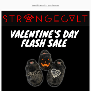 Valentine's Day Flash Sale!! 40% OFF! 🖤