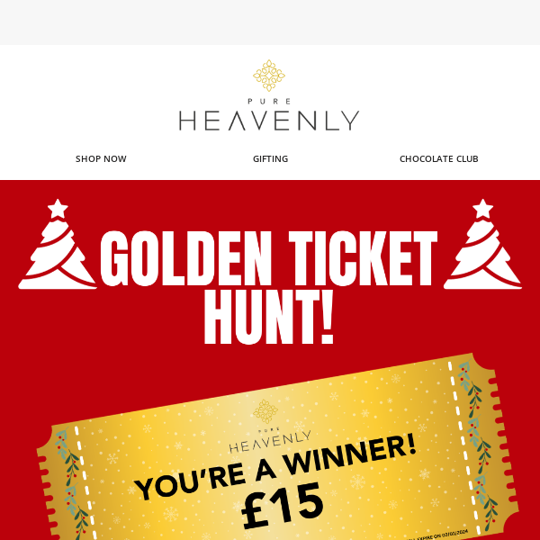 Find Golden Tickets in Our Assortment Packs!