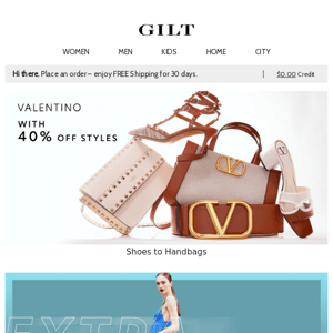 Valentino Women With 40% Off Styles | 48-Hour Extra 25% Off