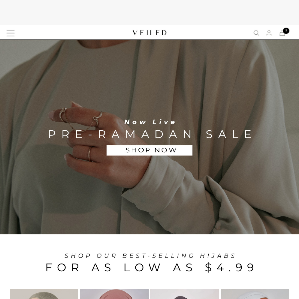 Now Live: Pre-Ramadan Sale 🌙