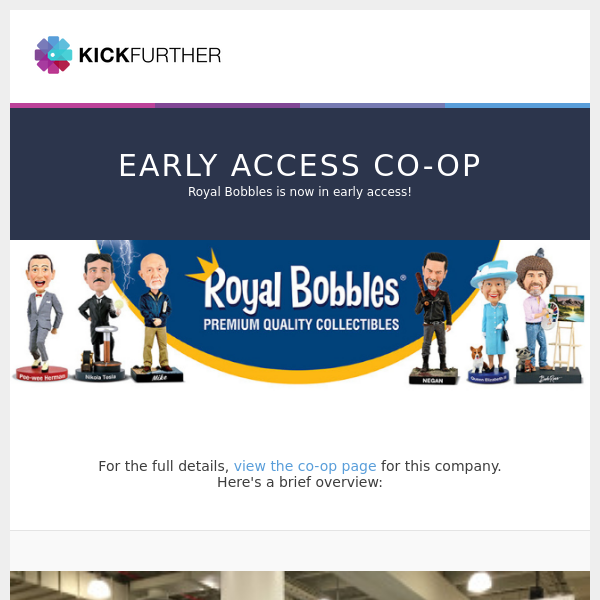 Early Access Co-Op: Royal Bobbles is offering 3.44% profit in 2.4 months.