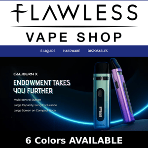 🚀NEW! Uwell Caliburn X Kit🚀