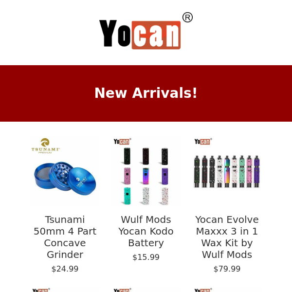 Yocan's Latest and Greatest!