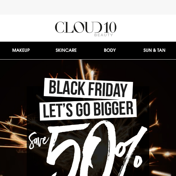 Save 50% 💥 Let's go bigger 😍
