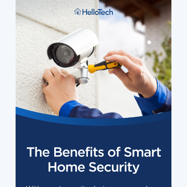 Take Control with a Smart Home Security System