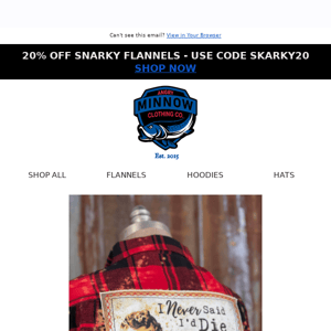 Flannel Fiesta 🎉 20% Off Select Fall Favorites