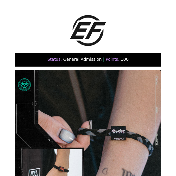 Electric Family's Artist Bracelets make the perfect holiday gift!