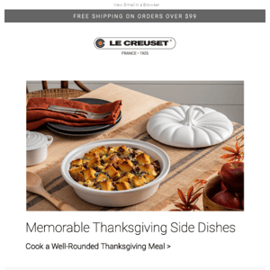 Memorable Thanksgiving Side Dishes