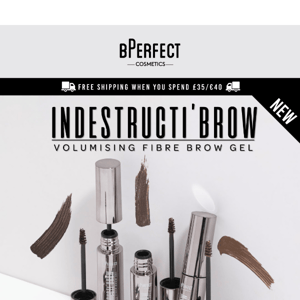 NEW! Indestructi'Brow - Brow Fiber Gels ✨