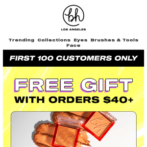 First 100 customers get a FREE gift! 🎁