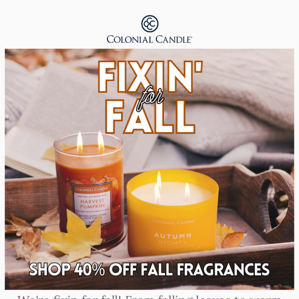 Fall fragrances are here!🍁