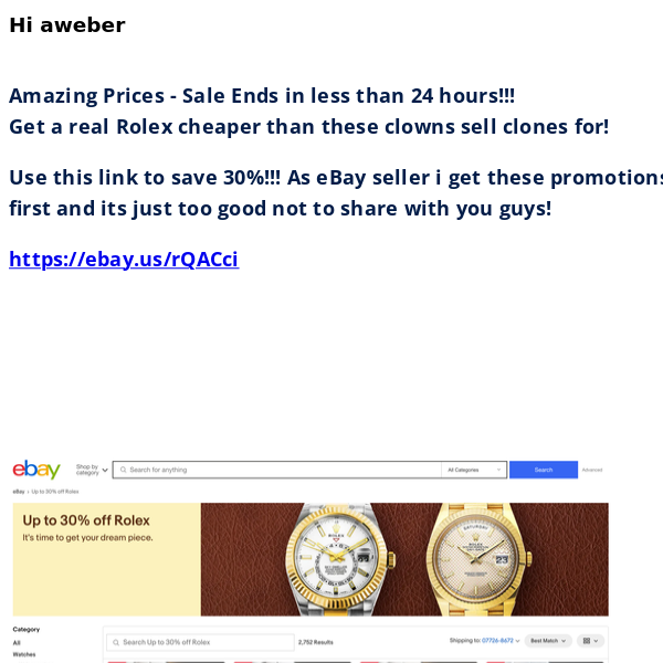 Want A REAL Rolex Watch!!! Verified Legit!