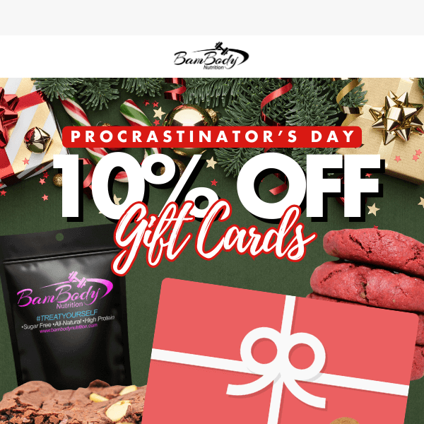 🎁10% Off Gift Cards